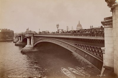 General View of Blackfriars Bridge by English Photographer